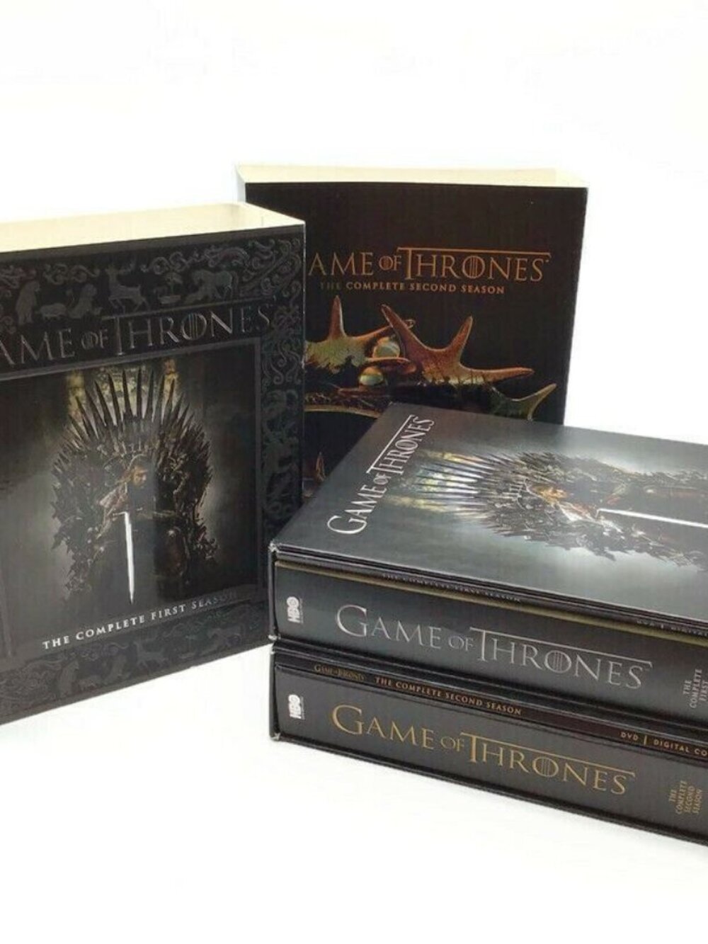 Game of Thrones Seasons 1 & 2 Blu-ray Box Sets HBO Complete